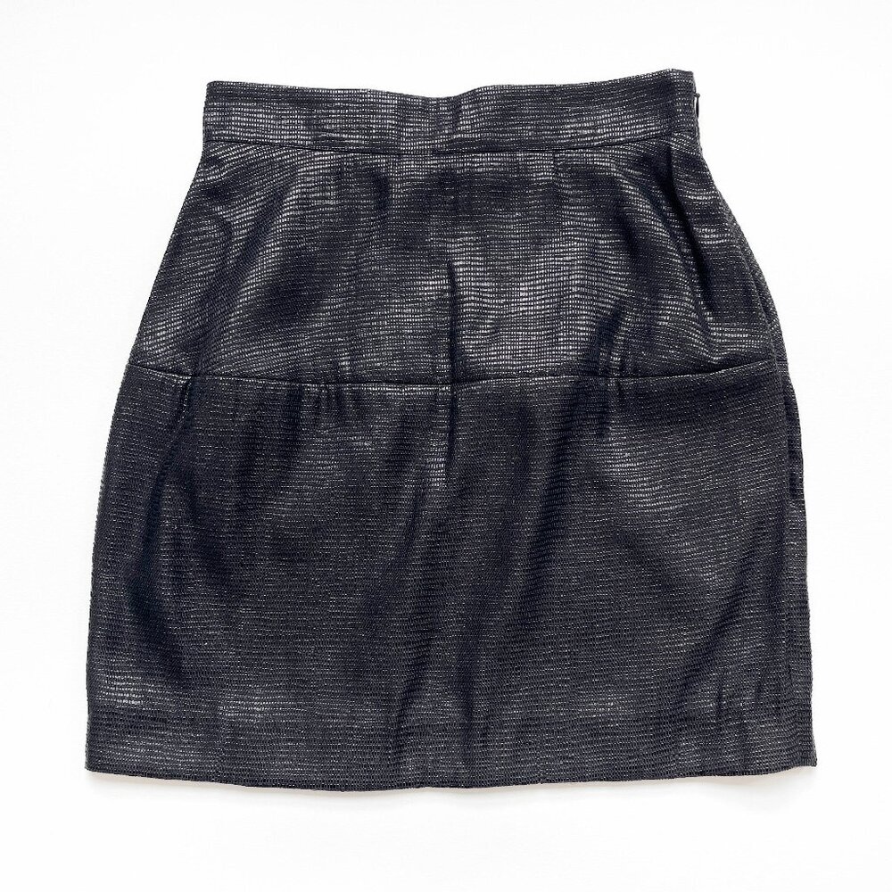 Lecoanet Hemant Mini Skirt Black Size IT 38 US 2 NEW NWT